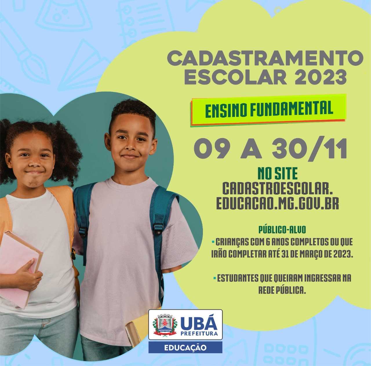 Prefeitura Municipal De Ubá Prefeitura Inicia Cadastramento Escolar Para 2023 2752